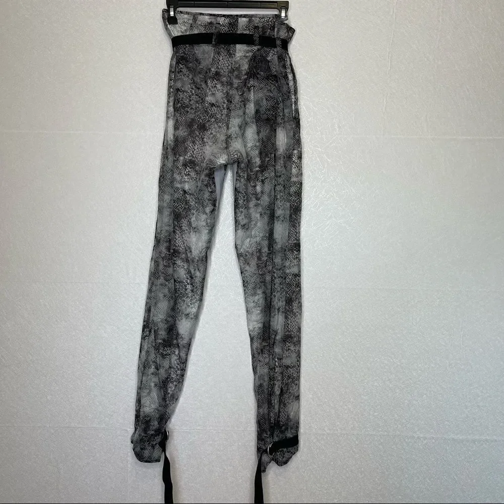 𝅺UNRAVEL Project Ben Taverniti Python Print Swishy Pants - Picture 7 of 8
